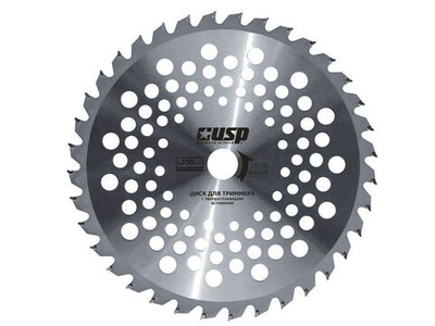 Диск для триммера с твердосплавными вставками, 230х24Тх25,4 УСПЕХ 78930
