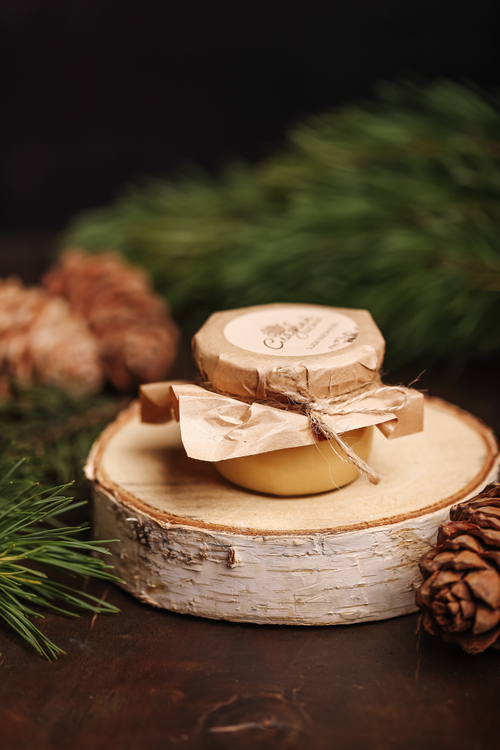 Крем-мед с Имбирем / 140 гр / стеклобанка / Сладкий аромат