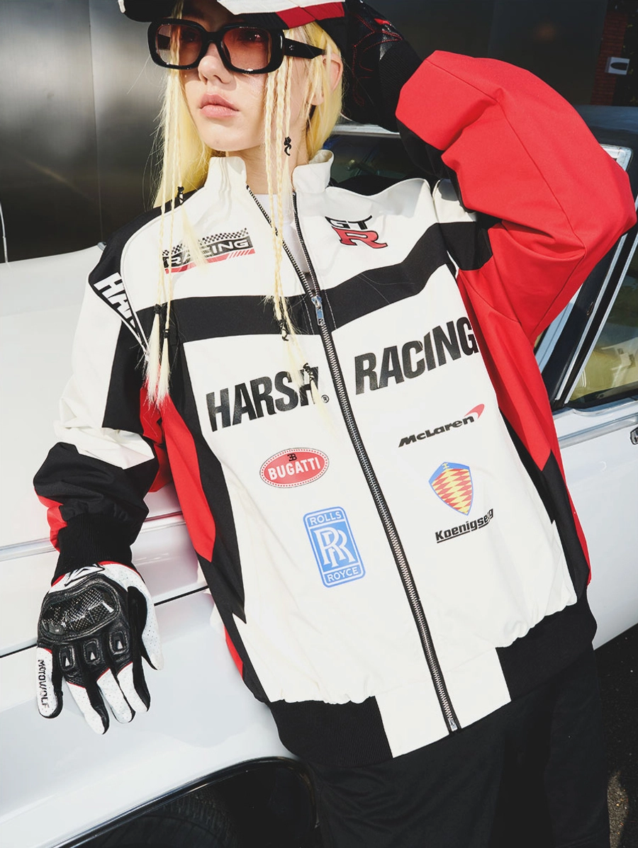 Куртка HARSHandCRUEL "Logomania" Racing Jacket