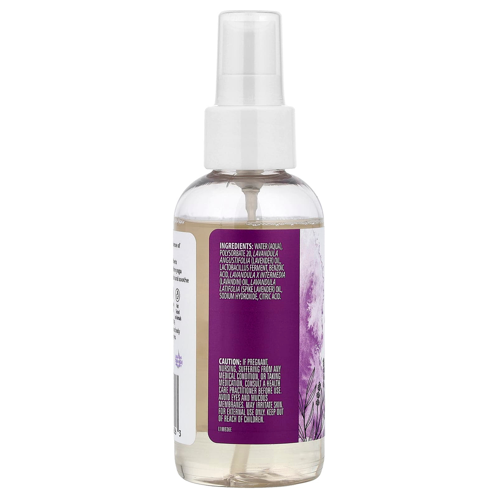 Aura Cacia, ароматерапевтический спрей, лаванда, 118 мл (4 жидк. унции)