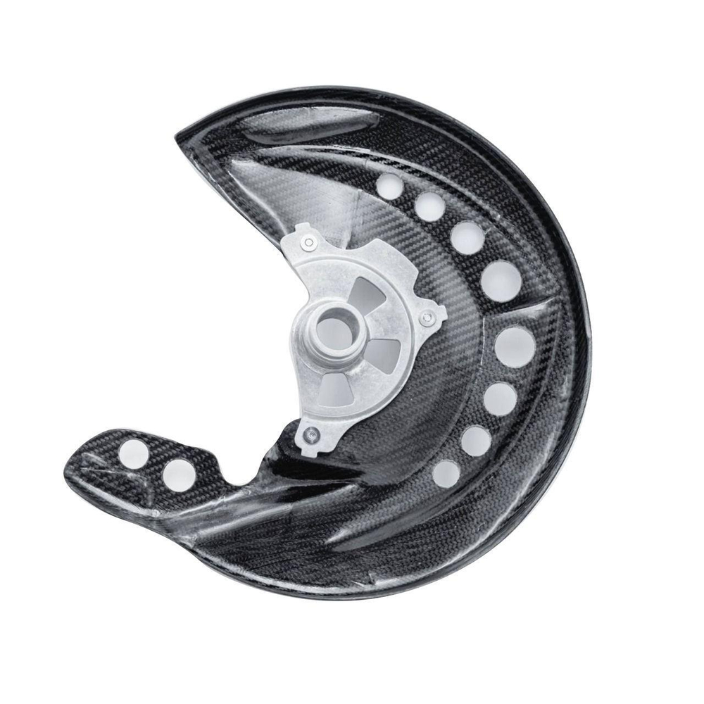 Защита тормозного диска KVS карбон NEW для KTM/Husqvarna/GASGAS 125-500 (2016-24)