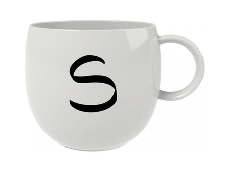 Like. by Villeroy&Boch Кружка с буквами 400 мл S 10-1620-6118