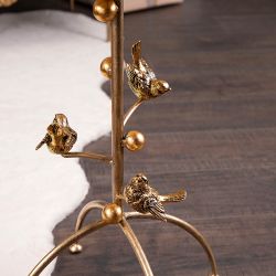 Столик Терра Птички Бронза