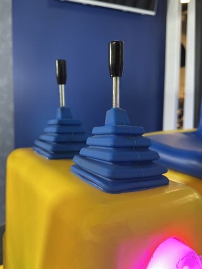 Детский аттракцион экскаватор «Копайка»