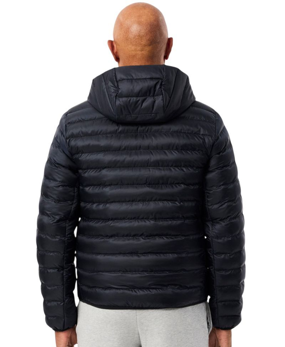 Куртка теннисная Lacoste Water-Repellent Quilted Puffed - navy blue