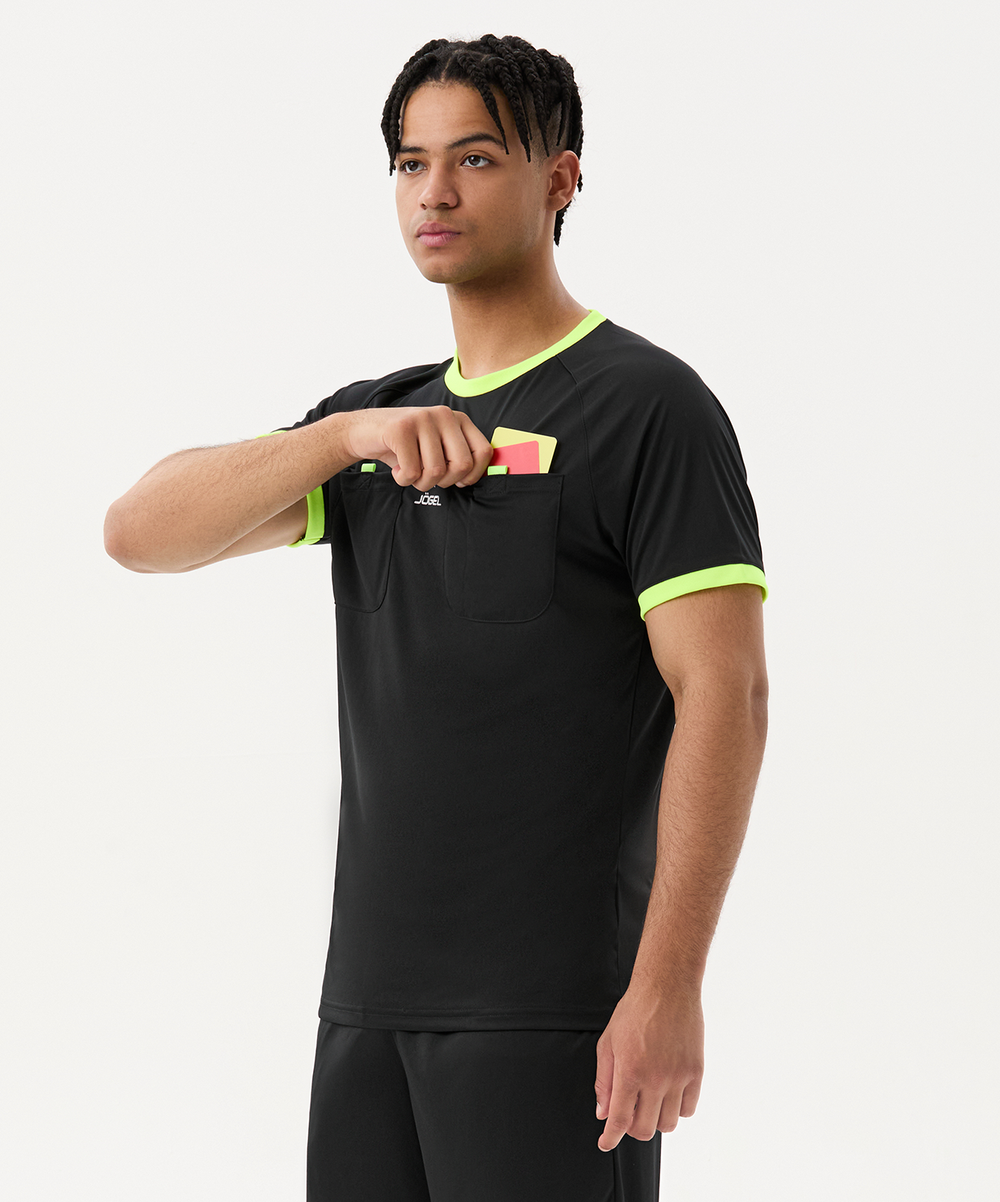 Футболка судейская DIVISION PerFormDRY Referee Tee, черный