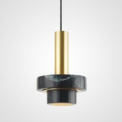 Подвесной Светильник Cadis Зеленый Мрамор By Imperiumloft