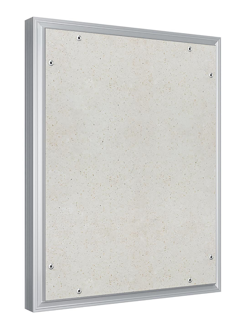 Люк ревизионный D Ceramo Optimum 400х500 скрыт.монтаж петля алюминий EVECS