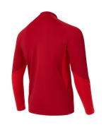 Джемпер тренировочный JOGEL PREMIER PerFormDRY Training Zip Top, темно-красный/красный