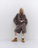 Шорты One Two Baggy Bermuda Shark Skin