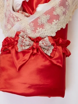 Конверт на выписку новорожденного осень