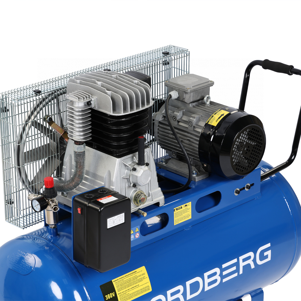 Компрессор поршневой с ременным приводом, объем 200 л NORDBERG ECO NCE200/660