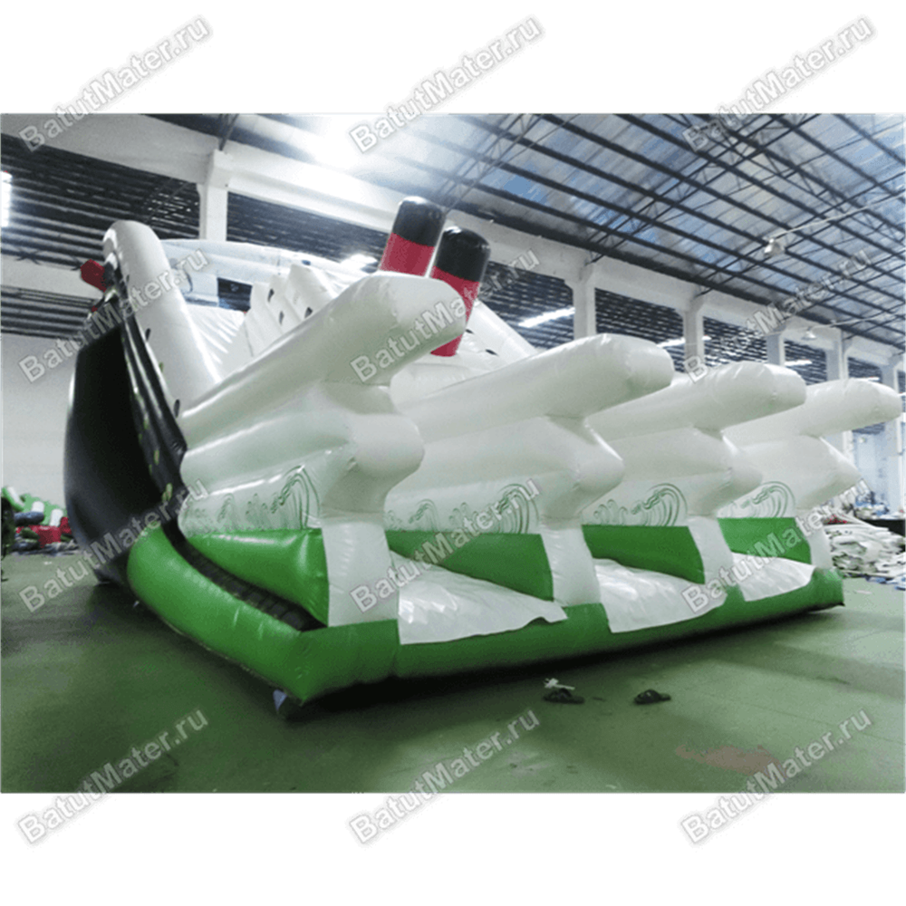 Коммерческий надувной батут «Крейсер», 12×8×7 м