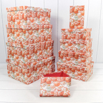 Коробка 34 х 26 х 15.3 см Набор 10 шт "Новый год" (Оранжевый)