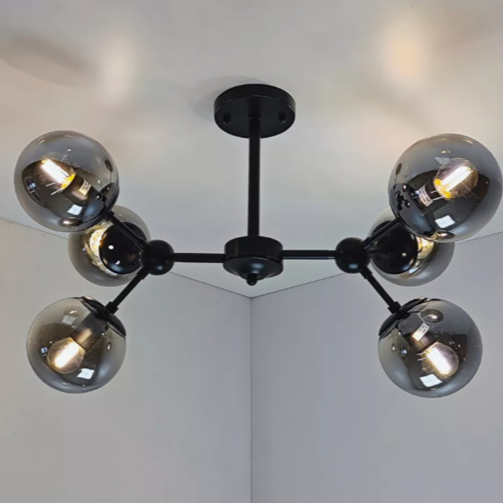 Потолочная люстра Mirastyle BL-8255/6 BK