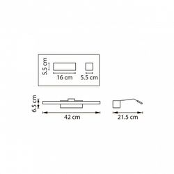 Подсветка для картины Lightstar Muro Spec 808687-3