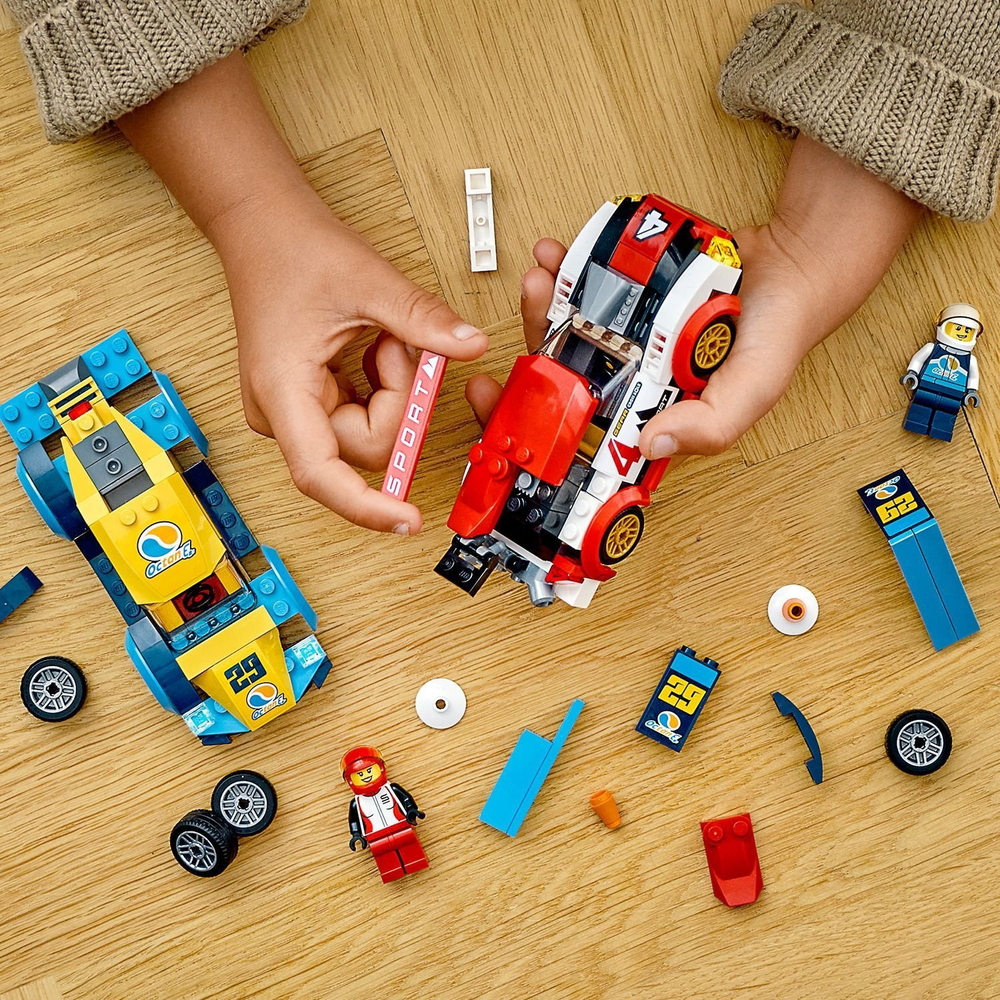 LEGO City: Гоночные автомобили 60256 — Racing Cars — Лего Сити Город