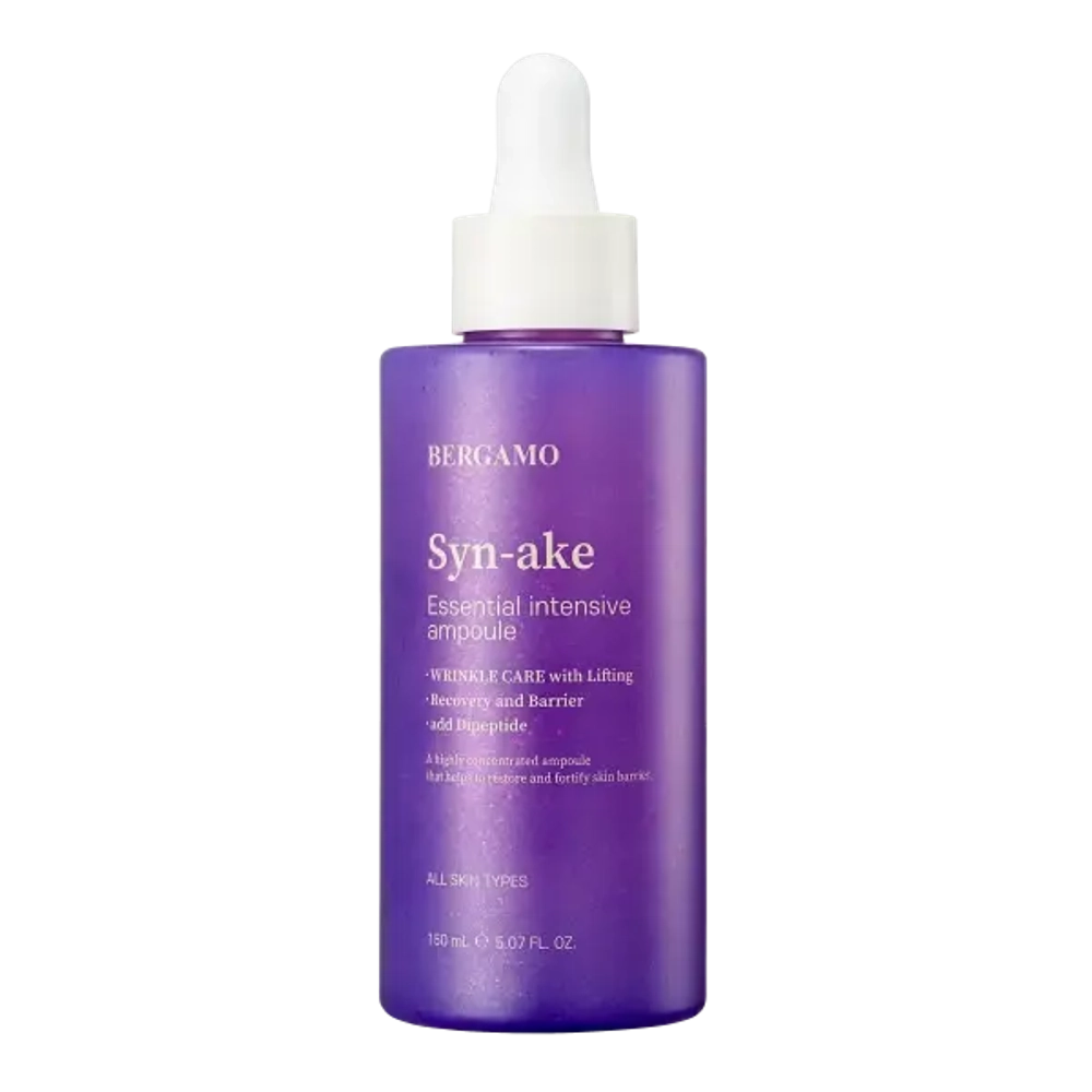 Bergamo Syn-Ake Essential Intensive Ampoule 150 ml,Интенсивная с пепдидам.змеинного яда 150мл