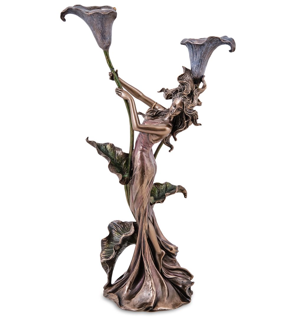 Veronese WS-1292 Подсвечник «Обнимающая каллы»