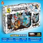 Конструктор Майнкрафт, Renzaima Minecraft NO.681 "Белая крепость" 866 деталей