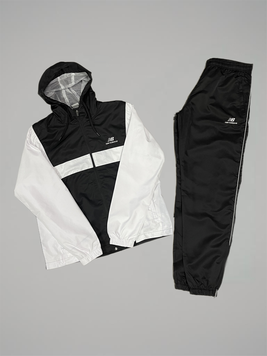 Костюм New Balance #10445 (чёрн.-бел.)