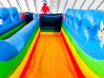 Коммерческий надувной батут «Крабиссимо» 11*9*7 м