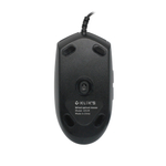 Мышь проводная KLIKS 101M, 8000dpi, черный, 2м (LW-101M)
