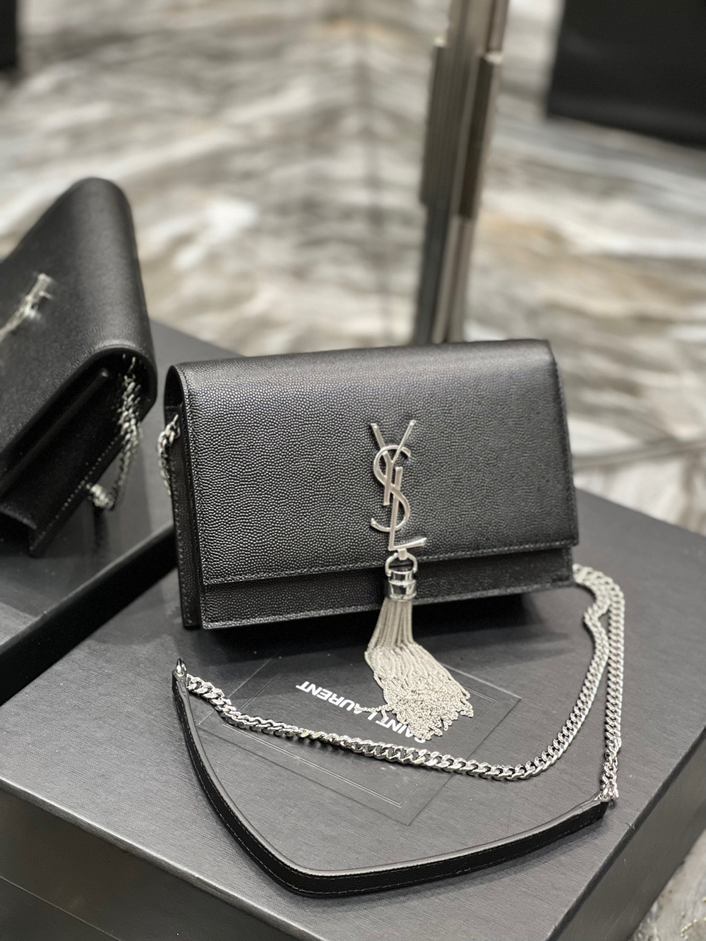 Saint Laurent Kate Chain Wallet 19 cm