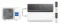 Мульти сплит-система на 2 комнаты 25+50 м2 Haier AS09NS6ERA-B+AS18NS6ERA-W/2U50S2SM1FA-3 Lightera Super Match