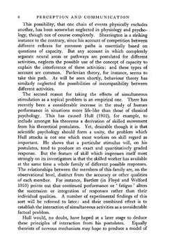 Perception and communication | D.E. Broadbent