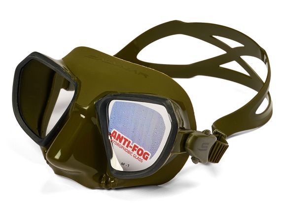 Маска Salvimar NOAH Антифог зеленый/черный