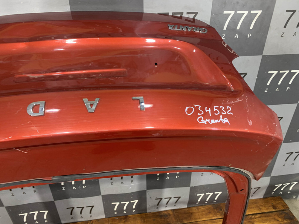 Крышка багажника LADA Granta 18-нв Б/У Оригинал 8450104283