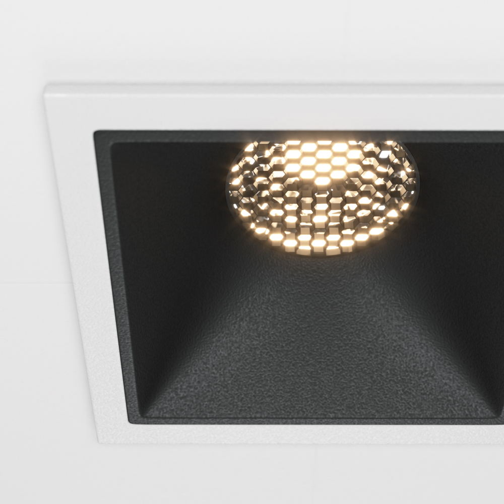 Встраиваемый светодиодный светильник Maytoni Alfa LED DL043-01-10W3K-SQ-WB