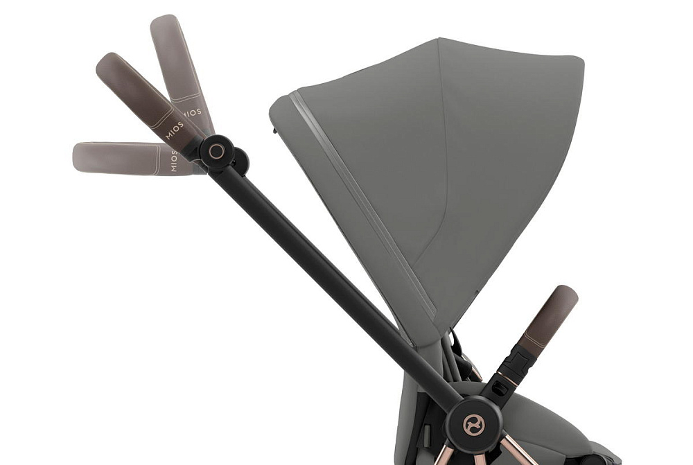 Прогулочная коляска Cybex Mios III Rosegold complete Mirage Grey