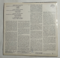Винтажная виниловая пластинка LP Lubomir Maly, Prague Chamber Orchestra, Libor Hlavacek Viola Concertos Бах, Телеманн, Гендель (Чехословакия 1972)