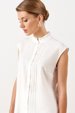 22985 Блузка женская (молочный)