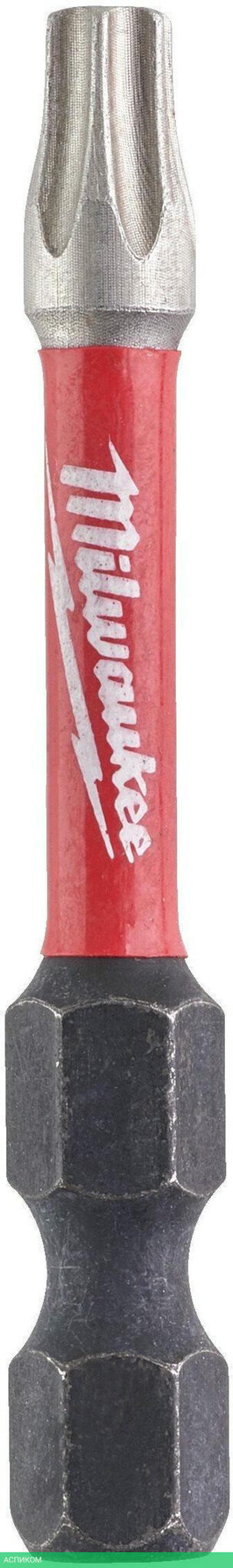 Бита Milwaukee Shockwave TX25 50мм 10шт (4932430882)