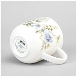 НАБОР КРУЖЕК LEFARD "GRASSES" НА ДЕРЕВ. ПОДСТАВКЕ 4 ШТ. 420 МЛ (КОР=6НАБ.)