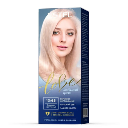 Краска для волос Estel Love блондин жемчужный 10/65