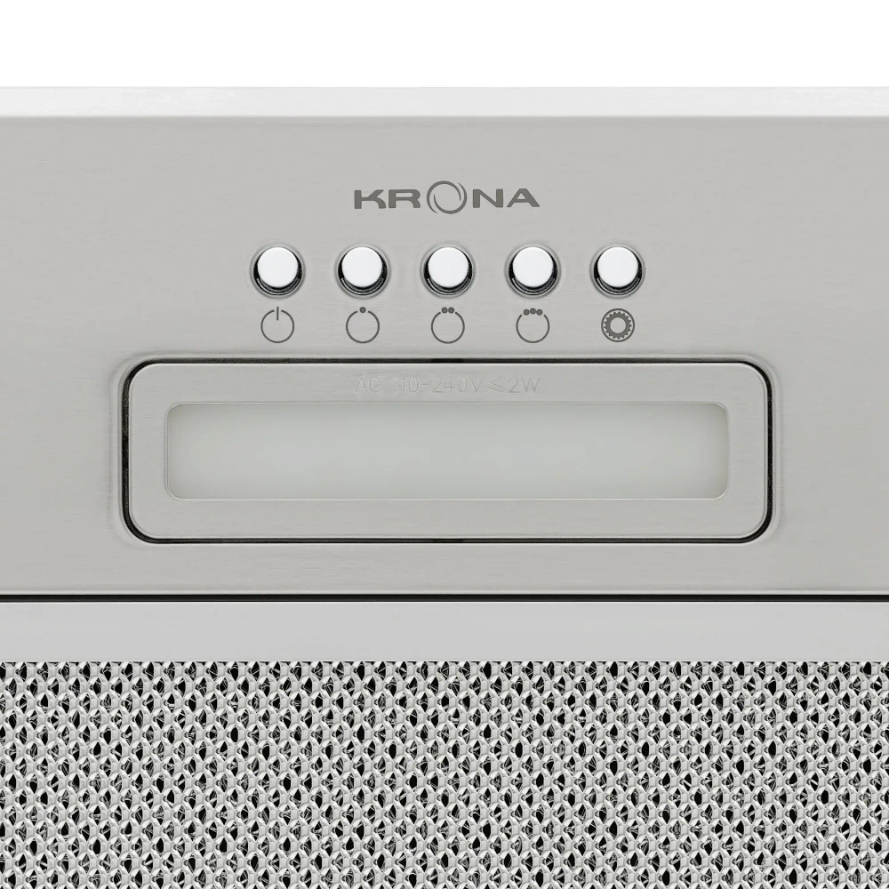 Встраиваемая вытяжка Krona AMELI LIGHT 600 INOX PB