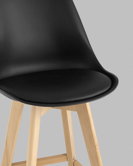 Стул барный FRANKFURT черный 4 шт