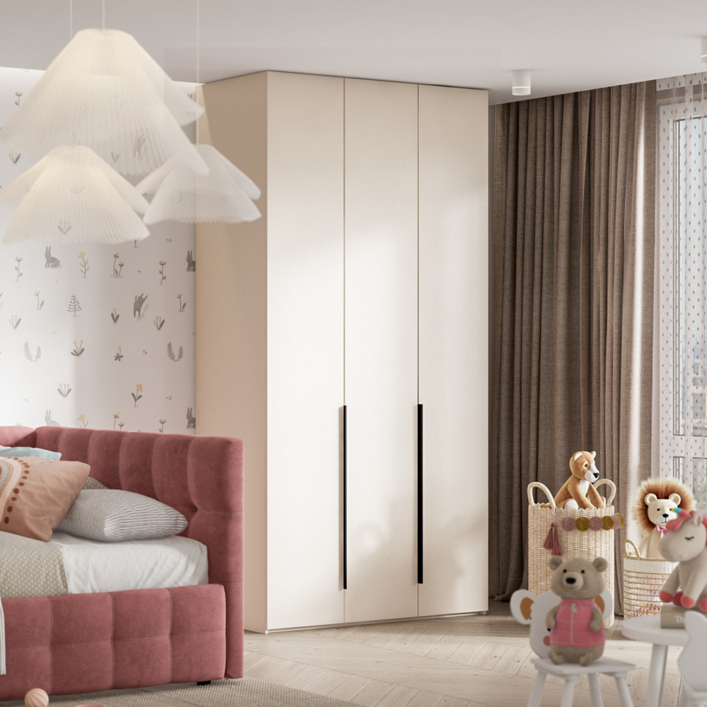 Босс Стандарт 120*220 шкаф распашной 3Д 01 Кашемир серый