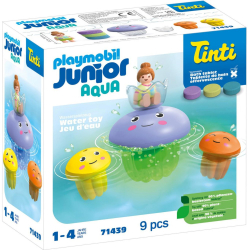 Playmobil - Junior Aqua & Tinti Семья разноцветных медуз 71439