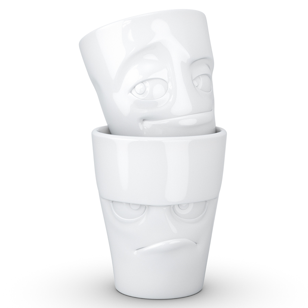 Набор кружек grumpy & impish, 350 мл, белый, 2 шт.