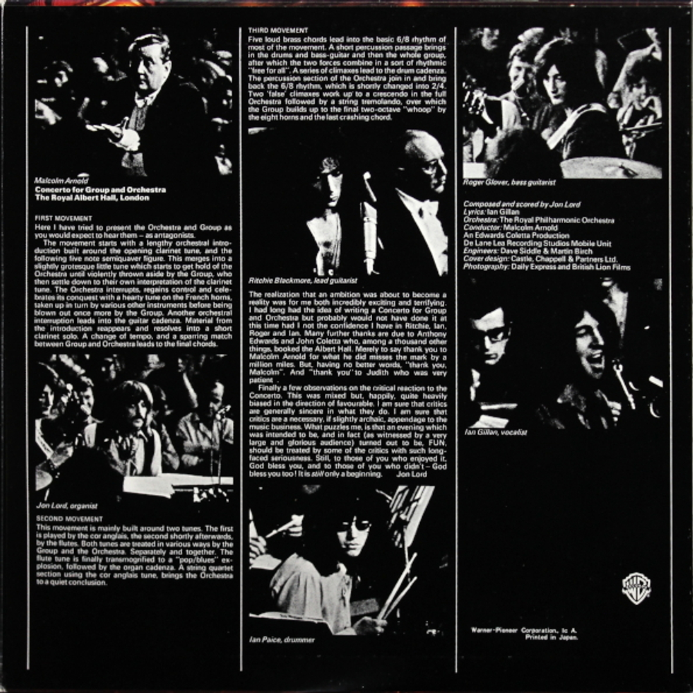 Deep Purple / Concerto For Group And Orchestra (LP)