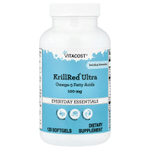 Vitacost, KrillRed® Ultra, 120 капсул