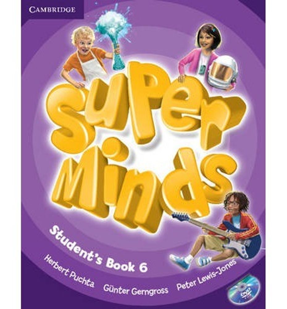 Super Minds Level 6 Student&#39;s Book with DVD-ROM
