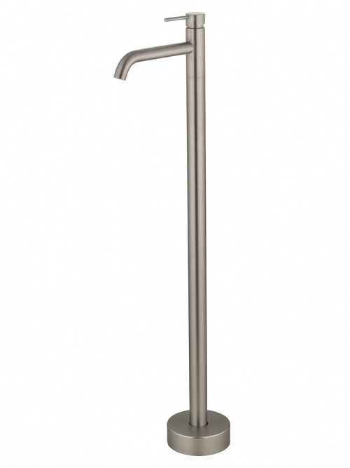 Смеситель для раковины напольного монтажа WONZON & WOGHAND STICK, Брашированный никель (WW-88649905-BN)