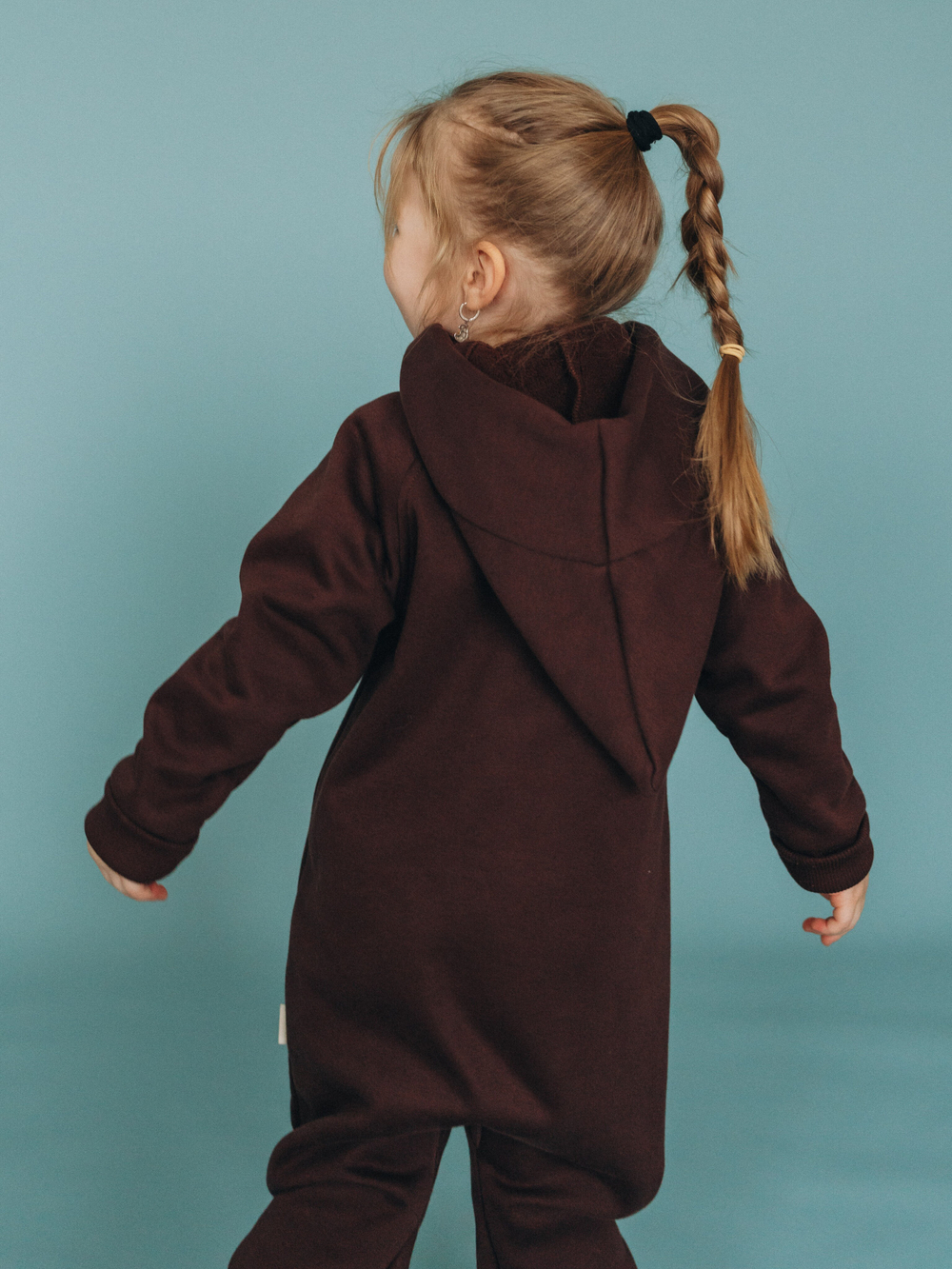 Комбинезон утепленный, Шоколад