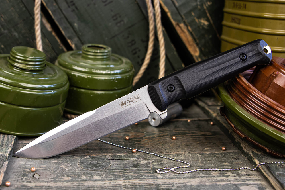 Тактический нож Delta N690 StoneWash G10